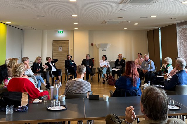 Das Diskussionsforum im Stuhlkreis