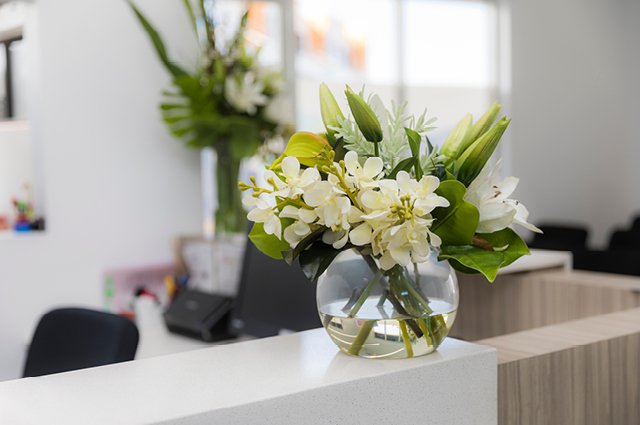 Blumen in einer Vase